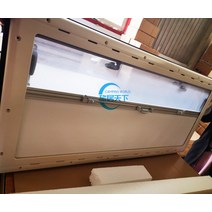 룸살롱 전용 창문 자율 견인 리모델링 도메틱 이중 아크릴 외장창 S4 캠핑카 부품 00208185, 1200x500mm 오픈, 새시함유, S4시리즈
