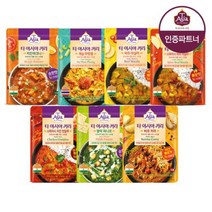 티아시아 커리 170g 7종 10+10팩 샘표, 치킨 마크니 170g X10개_치킨 마크니 170g X