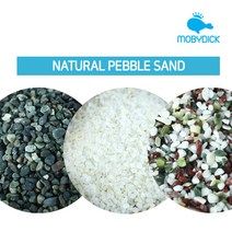 모비딕 어항 바닥재 자연 흑사 3kg, 수량, 수량