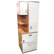 1800투톤 상두대/병원용수납장/병원용가구/사물함/진열장/상두대/병실가구/요양원/입원실/옷장/입원실, 아카시아, 디지털키