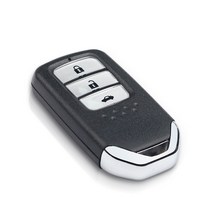 KEYYOU 혼다 시티 재즈 시빅 그레이스 HON66 블레이드 ID47 칩 434Mhz FCCID KR5V2X 3 버튼 스마트 키 열쇠가없는 항목 자동차 ASK