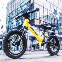 무페달 자전거 충격흡수 아동용 연습용 두발자전거, 12인치 나인 레드높이 95*120