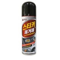 리빙굿 스티커 제거제 스티커제거스프레이 끈끈이 얼룩 크리너 220ml 차량스티커, 상세페이지 참조