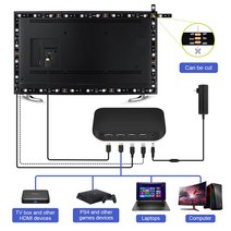 중소기업 60인치 TV tv 티비Sync HDMI TV 백라이트 투야 스마트 앱 컨트롤 W, 05 For 58-65 inch_01 EU plug