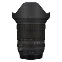 영상촬영 스튜디오 대여후지 필름 XF10-24 F4 Gen 2 렌즈 프리미엄 데칼 스킨 Fujifilm R OIS WR 프로텍터, 24 Leather Black