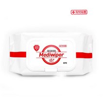 W 메디와이퍼 대용량 휴대용 각티슈휴지 아기 청소용 닥터베베 80매 도톰한 물티슈 엠보싱 주방잡화