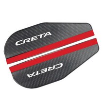 자동차 방수 눈썹 현대 벨로스터 투싼 스타렉스 솔라리스 넥소 아이오닉 그란델러 제네시스 튜닝 액세서리 장식용141764, FOR Creta