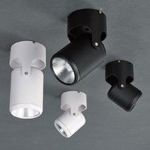 LED 직부등 회전 원통 COB 7W 15W 카페 매장조명, COB 15W:블랙 주광색