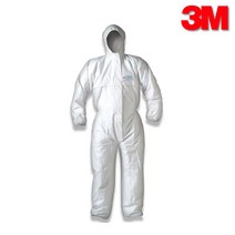 3M 안전복 마이크로가드 MG 2000 흰색 XL, 1개