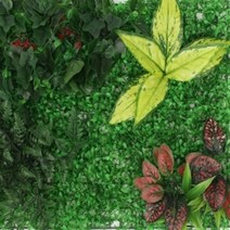 숲인테리어 혼합 아이비 벽장식 인조잔디 60 x 40 cm, 1개