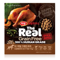 (최저가 보장 / 서울경기 익일 새벽배송) 하림 펫푸드 더리얼 그레인프리 오븐베이크드 어덜트 강아지 사료, 5kg, 닭