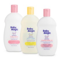민감성 피부를 위한 천연식물성분 베이비매직 스킨케어 모음[로션+바스+오일+향수], 2-in-1워시_버터컵향, 887ml