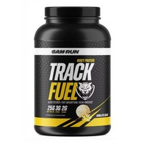 6AM Run Track Fuel 웨이 프로틴 단백질 바닐라 아이스크림 2 lb (907 g) Sodium 칼슘 아연 칼륨 콜레스테롤 비타민 D 수크랄로스 글리코사이드