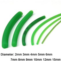 롤러컨베이어 바퀴 롤러컨베이어 10m mr 녹색 폴리우레탄 컨베이어 벨트 직경 pu, 일 15mm, 10미터