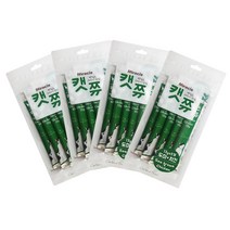 Miracle 캣쮸 고양이 간식 65g, 도미 + 치킨 혼합맛, 4개