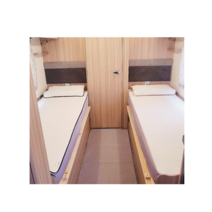 (제작) 카라반패드 탬퍼매트리스 베일리 아드리아 국산카라반, 로즈핑크