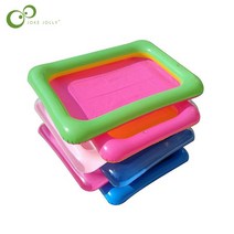 에어 미끄럼틀 1pcs Pvc 풍선 모래 테이블 낚시 장난감 미니 풀 에어 쿠션 트레이 파티 어린이 날 선물 장, 02 boy small