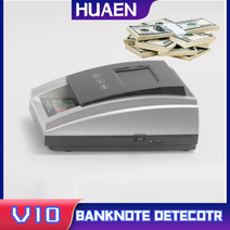 돈세는 기계 지폐 계수기 huaen-자동 위조 탐지기 uv mg ir 소형 및 경량, 유럽 ​​연합