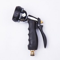 메탈 고압 7분사 스프레이건 블랙, 1개