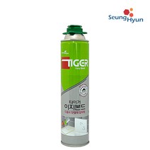 타이거 이지본드 건용 단열 접착제 폴리우레탄폼 폼본드, 1개