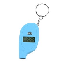 전기 테스터기 미니 LCD 디지털 타이어 키 체인 공기 압력 게이지 자동차 자동 바이크 오토바이 CNP, [02] 파란, 02 파란