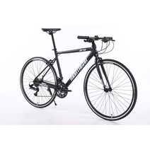 2023년형 Montagna 하이브리드 700C 자전거 21단 알루미늄 H9, 매트블랙, 430, 반조립