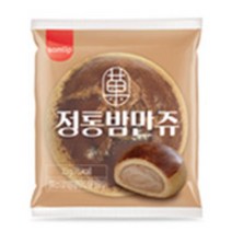 삼립 학교 학원 회사 아침 야식 삼립 정통 밤만쥬 100입 빵 도넛 만쥬 브레드 간식, 6세트