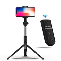 요이치 3세대 삼각대 거치대 WT700 셀카봉, WT700 블랙