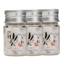 백석빛소금 48시간20g 다용도(약20정) 고급소금, 3개