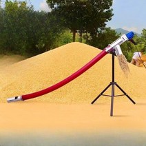 곡물이송기 컨베이어 분말 흡입기 호스 운반 분체 진공 이송장치 스크류컨베이어 사료 이양기, 튜브 구리모터 2.5m 220v