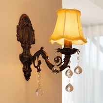 샛별하우스 벽조명 실내벽등 캐슬 크리스탈, 전구색(노란빛) 포함, 미포함, 캐슬 벽등 [엔틱]