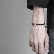 팔찌 남자의 조수 마이너 디자인 복고풍 트렌드 간단한 소년 짠 손 로프 보석