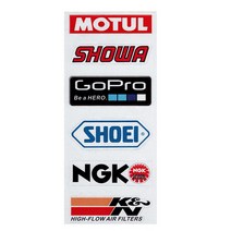 오토바이 스티커 발광 방수 바이크 데칼 랩핑 20종, 17, 1개