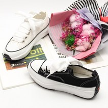 주호슈즈 유명 CNK 400 스니커즈 캔버스화 여성 구두 단화 로퍼 통굽 캐주얼 발편한 키높이 정장화 선물