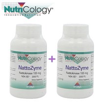 (1+1) 뉴트리콜로지 나토자임 나토키나아제 나또균 낫또키나제 100mg 180소프트젤 2팩 약들약 고약사