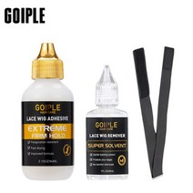 인비저블 헤어 레이스 접착제 리무버 가발용, 02 60ML glue set 3pcs, 02 60ML glue set 3pcs