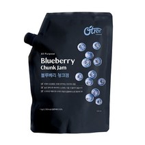 오트리푸드 블루베리 청크잼 1kg, 1개
