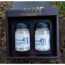 제주 표고버섯 분말 가루 선물세트 국산 80gX2, 80g, 2개