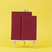 음식점 각종주문 필기 메모용 모던 메모패드 파일철 화일바인더 업무바인더, Mini, 버건디