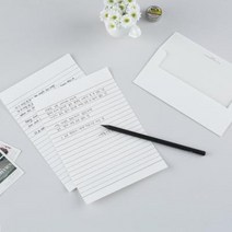 아르디움 심플 편지지 세트 실버, 1개