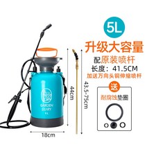 동력살분무기 농약통 농약 약대 분무기 가정용 소형 소독 대형 물을 수 공압 고압 살충제 스프레이 주전자 유물, 5l 업그레이드 스프레이어(베이스 포함) + 구리