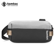 탐탁 NS Switch Urban H02 데일리커뮤트 액세서리 크로스백 슬링백 스위치 파우치, 그레이, H02-A04D