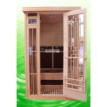 건식반신욕기 1인 건식 가정용 사우나 다인용 토르말린 토르말린 탄소섬유 찜질방가정 미용실 모바일 나노찜질방, 더블 에너지 브릭 페인팅 칸 스팀 룸