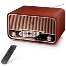 Britz 브리츠인터내셔널 BZ-T7800 Plus 블루투스 미니 오디오 CD USB AUX 라디오 시계 알람