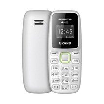 통신사 이동 bm310 small 휴대 전화 잠금 해제 블루투스 이어폰 핸드폰 낮은 방사선 자동 통화 녹음 small cell phone dual sim, 기준, 하얀