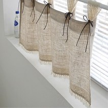 그릇장 인테리어 가리개 린넨 바란스(소) 아이방바란스 바란스커텐 30대주방 인테리어소품 미니커텐 가림천