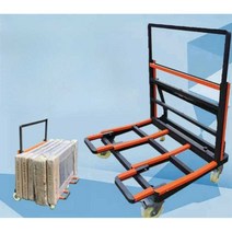 이동식 접이식 유리 운반대 대리석 샷시 구르마 석재운송, B