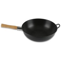 경질 업소용 웍 중국팬 가정용 볶음팬 중식 북경 튀김 자루 보조손잡이, 자루 중국팬, 38cm(보조손잡이), 1개