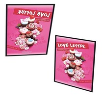 [IL∃7] 라이트 패널 광고 벽걸이 인테리어 홍보 조명 액자 A2 배너 메뉴안내판 POP꽂이 판꽂이 용액자 전시용 판넬 LED 매장용 스탠드 데코용 용_E∃8260eA, ∠본상품, ∠본상품