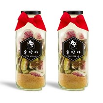 무화라임주 담금주 키트 500ml 과일주 만들기 세트 술판다, 무화라임주키트 500ml 2병
